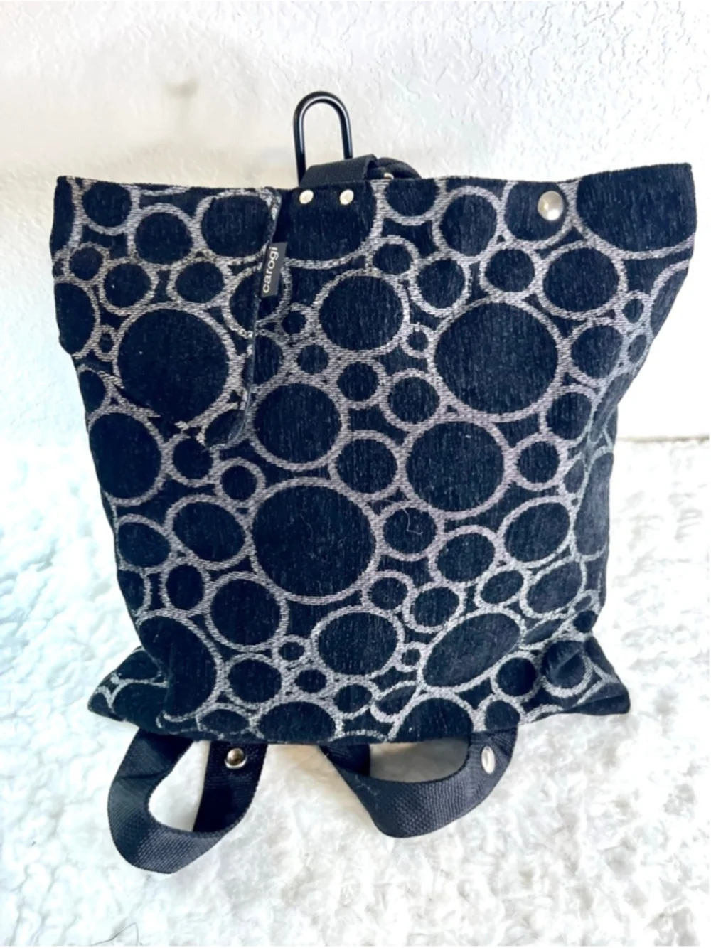Carson Rogers CAROGI Convertible Triangle BAG Sling Backpack Shoulder Bag